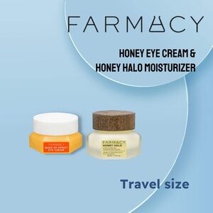 🆕*NWOB* FARMACY | TRAVEL | Honey Eye Cream & Honey Halo Moisturizer